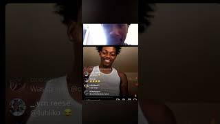 GIZWOP ON LIVE IN JAIL CELL SPEAKING ON SHY GLIZZY AND TALIBAN  IS GLIZZY GANG HOT [upl. by Norita]