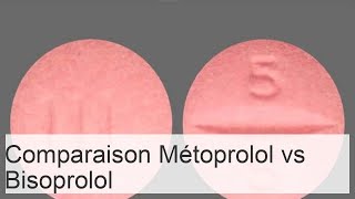 Comparaison  Métoprolol vs Bisoprolol  caractéristiques et efficacité [upl. by Gustin82]