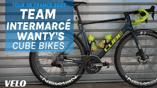 Tour de France Tech 2023IntermarchéWanty team bikes plus André Greipel on retirement [upl. by Waers]