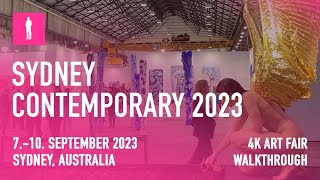 SYDNEY CONTEMPORARY 2023  4K Art Fair Walkthrough [upl. by Eisele]