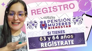 CALENDARIO DE REGISTRO Y MODULOS PARA LA PENSION DE 60 A 64 AÑOS MUJERES 😧 aqui te explico todo [upl. by Arlee]