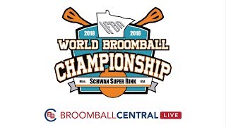 2018 World Broomball Championships  End Game Highlights [upl. by Phillada]