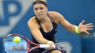 2014 Brisbane International Day 1 WTA Highlights [upl. by Ellecrad]