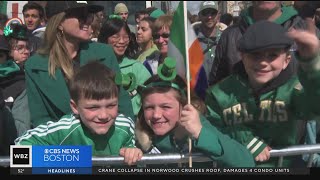 St Patricks Day Parade means celebration and family tradition in South Boston [upl. by Anneh]