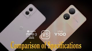 Motorola Moto G Power 2024 vs vivo Y100 A Comparison of Specifications [upl. by Gurolinick]