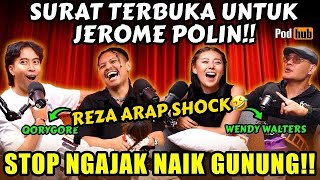 WENDY WALTERS amp JEROME JALAN BARENG REZA ARAP SHOCK QORYGORE FINISH HIM‼️ 🤣 vidi [upl. by Eemyaj]