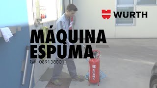 Würth  Máquina de Espuma Activa Epoxi [upl. by Ttereve613]