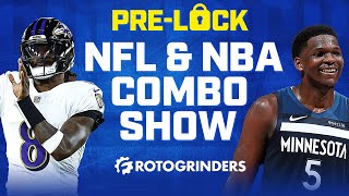 NFL DFS Showdown  NBA DFS Breakdown Combo Show for DraftKings amp FanDuel 11724 [upl. by Inalej]