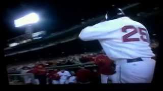 Red Sox hit 4 homers in a row BROADCAST COVERAGE 2007 [upl. by Llemar]