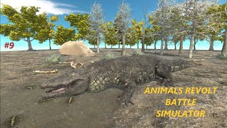 Purussaurus VS Reptıles Modern mammals and Carnıvore dınosaurs  ANIMALS REVOLT BATTLE SIMULATOR 9 [upl. by Aloke]