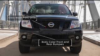 2018 Nissan Frontier Midnight Edition Walkaround amp Review [upl. by Arotahs444]