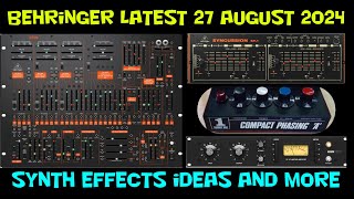 Latest Behringer News 27 August 2024 [upl. by Sol20]