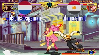 jojobanr1 blacksavageman NL vs ahmedskrill EG JoJo HFTF jojoban Fightcade Oct 4 [upl. by Sicular]