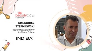 WYWIAD ARKADIUSZ STĘPNIEWSKI INDIBA TARGI BEAUTY DAYS 2024 Ptak Warsaw Expo [upl. by Sergo]