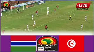 🔴Live Match Gambia vs Tunisia  Africa Cup Of Nations Qualifications202425 Match Stream Analysis [upl. by Oeniri]