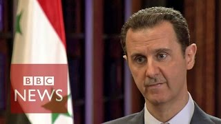 Syria conflict BBC exclusive interview with President Bashar alAssad FULL [upl. by Padraic]