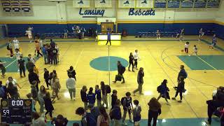 Lansing High School vs Trumansburg Mens Varsity Basketball [upl. by Analeh]