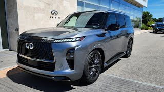 2025 INFINITI QX80 Autograph POV First DriveReview [upl. by Aerdnahs]