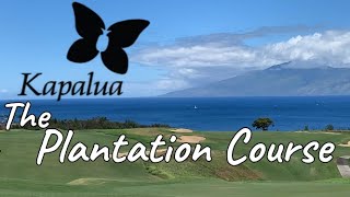 KAPALUA  The Plantation Course  MAUI HAWAII  12 In 12 Series Course 6 PGA Tour Golf Course [upl. by Renfred]