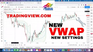 TRADINGVIEWCOM NEW VWAP SETTING DEMO II HOW TO USE VWAP INDICATOR [upl. by Allekim]