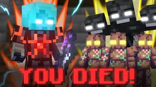 How I Beat The STRONGEST BOSSES in Hypixel Skyblock [upl. by Jedlicka]