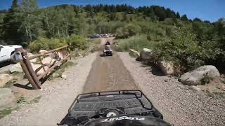 ATV ride From Tibble fork reservoir to Silver lake [upl. by Nwhas]