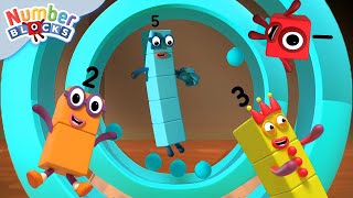 Number Adventures  Full Episodes  Maths for Kids  Numberblocks [upl. by Nednyl873]