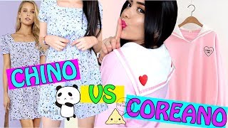 ROPA COREANA VS ROPA CHINA😏 HAUL [upl. by Vern]