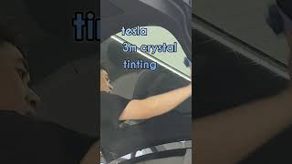 tesla model Y tinting 3m crystal  tesla3Mcrystal modely 비앤엠코리아 [upl. by Bidget]