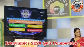 Edulympics 2k23 Quiz Competition Navals National academy [upl. by Aibat]