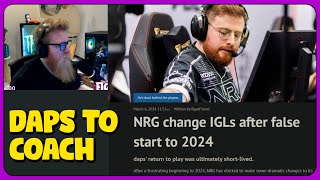 fl0m Reacts to NRG CS2 Roster Changes [upl. by Omari]