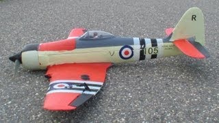 RC Hawker SeaFury high Speed fly [upl. by Jim518]