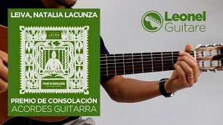 Leiva  Premio de consolación  Acordes de guitarra  letra [upl. by Karney]