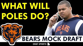 Chicago Bears 2024 NFL Mock Draft Ft Justin Fields BLOCKBUSTER Trade Caleb Williams amp Brock Bowers [upl. by Ivets]