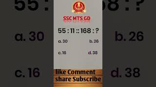 Reasoning pt18 reasoning shorts ssc ytshort education shortsfeed sh [upl. by Kozloski619]