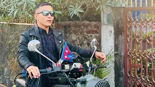 Two Wheeler Driving test tips in Nepal RoyalEnfield [upl. by Amery790]