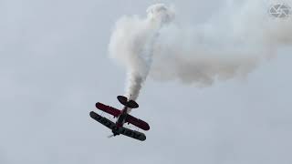 Acrobacias aéreas en el Rosario Vuela 2018  Malatini  Nico Skare  Marinhas  Tati Angelini [upl. by Allemac]