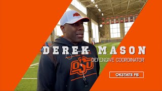 Meet OKState footballs new DC Derek Mason [upl. by Leena]