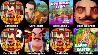 Dark Riddle 3  Dark Riddle  Hello Neighbor  Dark Riddle 2  Hello Neighbor  Dark Riddle Classic [upl. by Acile]