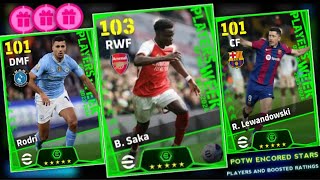 Upcoming Thursday Potw Encored Stars Pack In eFootball 2024 Mobile  Upcoming Potw Efootball 2024 [upl. by Ainerol]