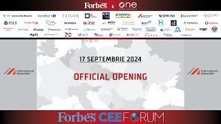 FORBES CEE FORUM 2024 – ZIUA 1 [upl. by Oates]