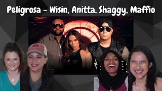 Peligrosa  Wisin Anitta Shaggy Maffio Reaction [upl. by Zacarias]