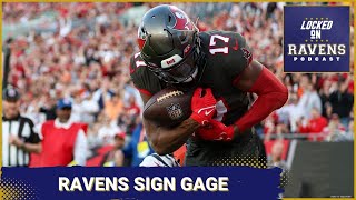 Baltimore Ravens add INTRIGUING WR depth sign veteran Russell Gage [upl. by Gnaoh346]