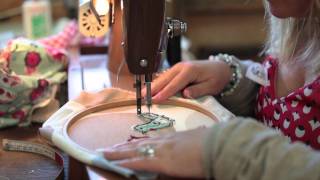 Freehand Machine Embroidery Workshop  an introduction to one of our day courses [upl. by Lamaj]