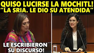 APLACADA a XOCHITLGALVEZ quotSE QUISO LUCIR CON LOS PANIAGUADOSquot SECRETARIA LE CIERRA LA BOCA [upl. by Cummings]