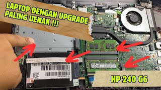 LAPTOP PALING quotUENAKquot BUAT UPGRADE   Disassembly HP 240 G6 [upl. by January]