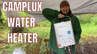 The BEST Outdoor On Demand Water Heater for Camping  Camplux [upl. by Emlin]