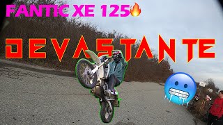 🔥TEST RIDE FANTIC XE 125 2022 🔥pericoloso [upl. by Hocker552]