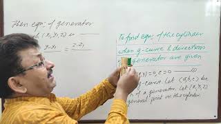 CYLINDERS 1When guiding curve amp directions of a generator are given 1 by Yogendra Bahadur Singh [upl. by Sebastien578]