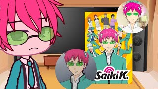 The Disastrous Life Of Saiki Kusuo   Fandoms react  Saiki K  Gacha Club  Part 15 [upl. by Nauqyaj]